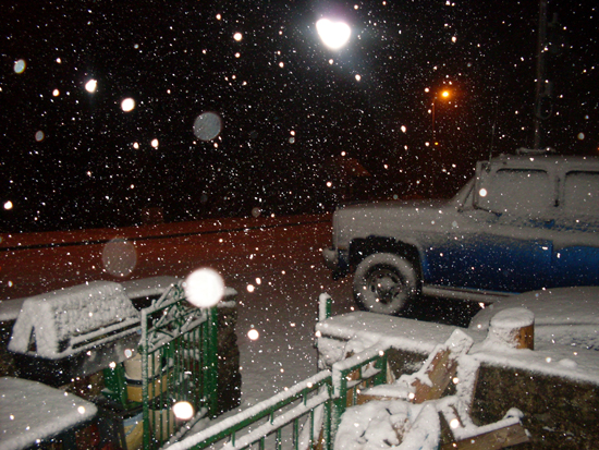 Heavy winter snowfall; photo courtesy Matthew R Dunn
